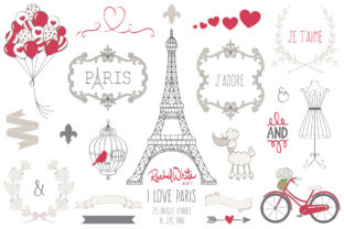 Download I Love Paris, Vector - Paris Collection